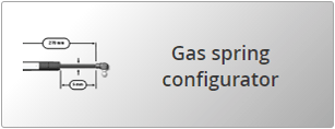 Configure your gas spring and add fittings