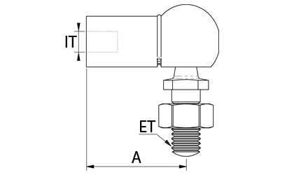 Technical drawing - Ball joint