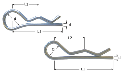 Technical drawing - Hairpin splits