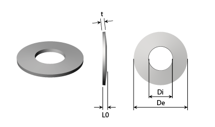 Tech Drawing - Disc springs